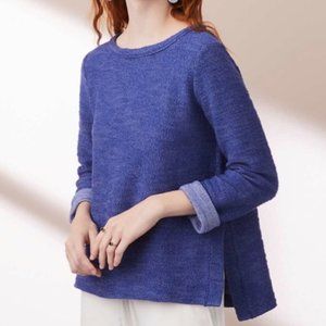 NWOT Lou & Grey Garment Dye Hi-Side Sweatshirt